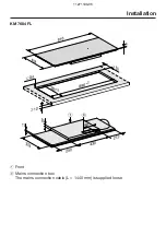 Предварительный просмотр 16 страницы Miele KM 7564 FL Installation Manual