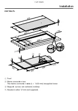 Предварительный просмотр 22 страницы Miele KM 7564 FL Installation Manual