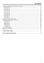 Preview for 5 page of Miele KM 7564 FL Operating And Installation Instructions