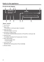 Preview for 22 page of Miele KM 7564 FL Operating And Installation Instructions