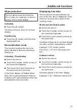 Preview for 53 page of Miele KM 7564 FL Operating And Installation Instructions