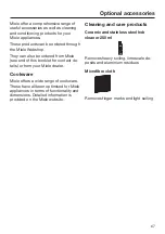 Preview for 67 page of Miele KM 7564 FL Operating And Installation Instructions