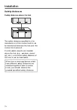 Preview for 70 page of Miele KM 7564 FL Operating And Installation Instructions