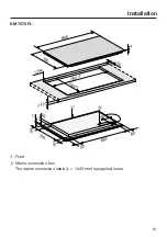 Preview for 81 page of Miele KM 7564 FL Operating And Installation Instructions