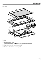 Preview for 87 page of Miele KM 7564 FL Operating And Installation Instructions