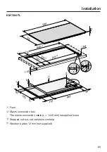 Preview for 89 page of Miele KM 7564 FL Operating And Installation Instructions