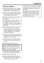 Preview for 91 page of Miele KM 7564 FL Operating And Installation Instructions