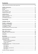 Предварительный просмотр 4 страницы Miele KM 7629 FX Operating And Installation Instructions