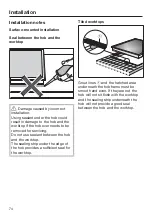 Предварительный просмотр 74 страницы Miele KM 7629 FX Operating And Installation Instructions