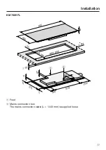 Предварительный просмотр 77 страницы Miele KM 7629 FX Operating And Installation Instructions