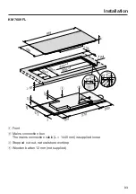 Предварительный просмотр 83 страницы Miele KM 7629 FX Operating And Installation Instructions