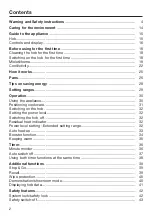 Preview for 2 page of Miele KM 7678 FL Operating And Installation Instructions