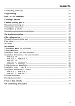 Preview for 3 page of Miele KM 7678 FL Operating And Installation Instructions