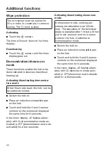 Preview for 40 page of Miele KM 7678 FL Operating And Installation Instructions