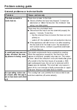 Preview for 56 page of Miele KM 7678 FL Operating And Installation Instructions