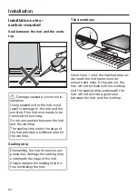 Preview for 64 page of Miele KM 7678 FL Operating And Installation Instructions