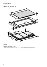 Preview for 66 page of Miele KM 7678 FL Operating And Installation Instructions