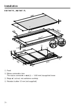 Preview for 72 page of Miele KM 7678 FL Operating And Installation Instructions