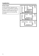 Preview for 76 page of Miele KM 7678 FL Operating And Installation Instructions