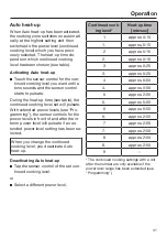 Preview for 41 page of Miele KM 7720 FR Operating And Installation Instructions