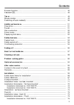 Preview for 3 page of Miele KM 7999 FL Operating And Installation Instructions