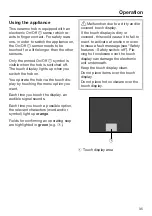 Preview for 35 page of Miele KM 7999 FL Operating And Installation Instructions