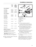 Preview for 23 page of Miele KM 83-2 Operating Instructions Manual