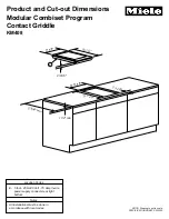 Miele KM408 Specification preview