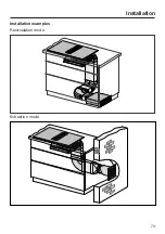 Предварительный просмотр 73 страницы Miele KMDA 7476 FL Operating And Installation Instructions