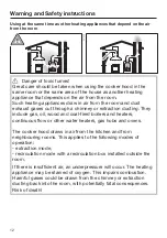 Preview for 12 page of Miele KMDA 7633 FL Operating And Installation Instructions