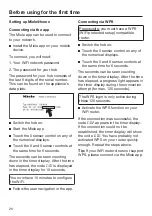 Preview for 26 page of Miele KMDA 7633 FL Operating And Installation Instructions