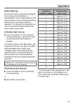 Preview for 39 page of Miele KMDA 7633 FL Operating And Installation Instructions