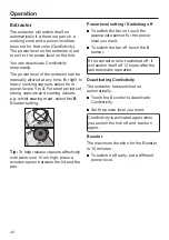 Preview for 42 page of Miele KMDA 7633 FL Operating And Installation Instructions