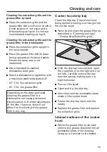 Preview for 59 page of Miele KMDA 7633 FL Operating And Installation Instructions