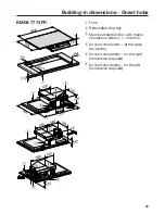 Предварительный просмотр 69 страницы Miele KMDA 7774-1 Operating And Installation