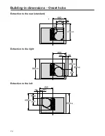 Предварительный просмотр 74 страницы Miele KMDA 7774-1 Operating And Installation