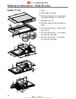 Предварительный просмотр 73 страницы Miele KMDA 7774 FL User Manual