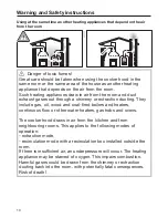 Предварительный просмотр 10 страницы Miele KMDA 7774 Operating And Installation Instructions