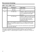 Предварительный просмотр 42 страницы Miele KMR 1124-3 Operating And Installation Instructions