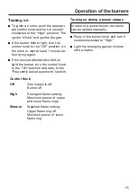 Preview for 25 page of Miele KMR 1124 G Operating And Installation Instructions