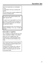 Preview for 23 page of Miele KMR 1124 Operating And Installation Instructions