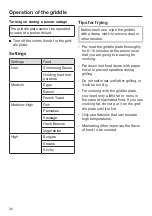 Preview for 32 page of Miele KMR 1124 Operating And Installation Instructions