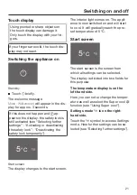 Preview for 21 page of Miele KS 28423 D ed/cs Operating And Installation Instructions