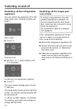 Предварительный просмотр 22 страницы Miele KS 28423 D ed/cs Operating And Installation Instructions