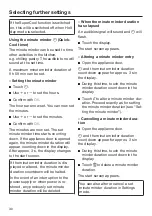 Preview for 30 page of Miele KS 28423 D ed/cs Operating And Installation Instructions