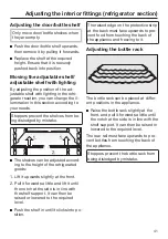 Предварительный просмотр 41 страницы Miele KS 28423 D ed/cs Operating And Installation Instructions