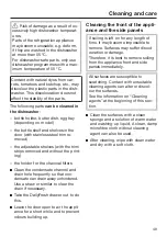 Preview for 49 page of Miele KS 28423 D ed/cs Operating And Installation Instructions