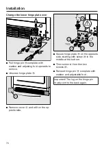 Предварительный просмотр 76 страницы Miele KS 28423 D ed/cs Operating And Installation Instructions