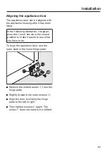 Preview for 83 page of Miele KS 28423 D ed/cs Operating And Installation Instructions