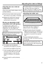 Предварительный просмотр 43 страницы Miele KS 28463 D ed/cs Operating And Installation Instructions